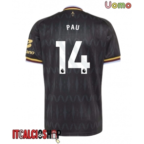 Aston Villa Pau Torres #14 Seconda Maglia 2026-27 Manica Corta
